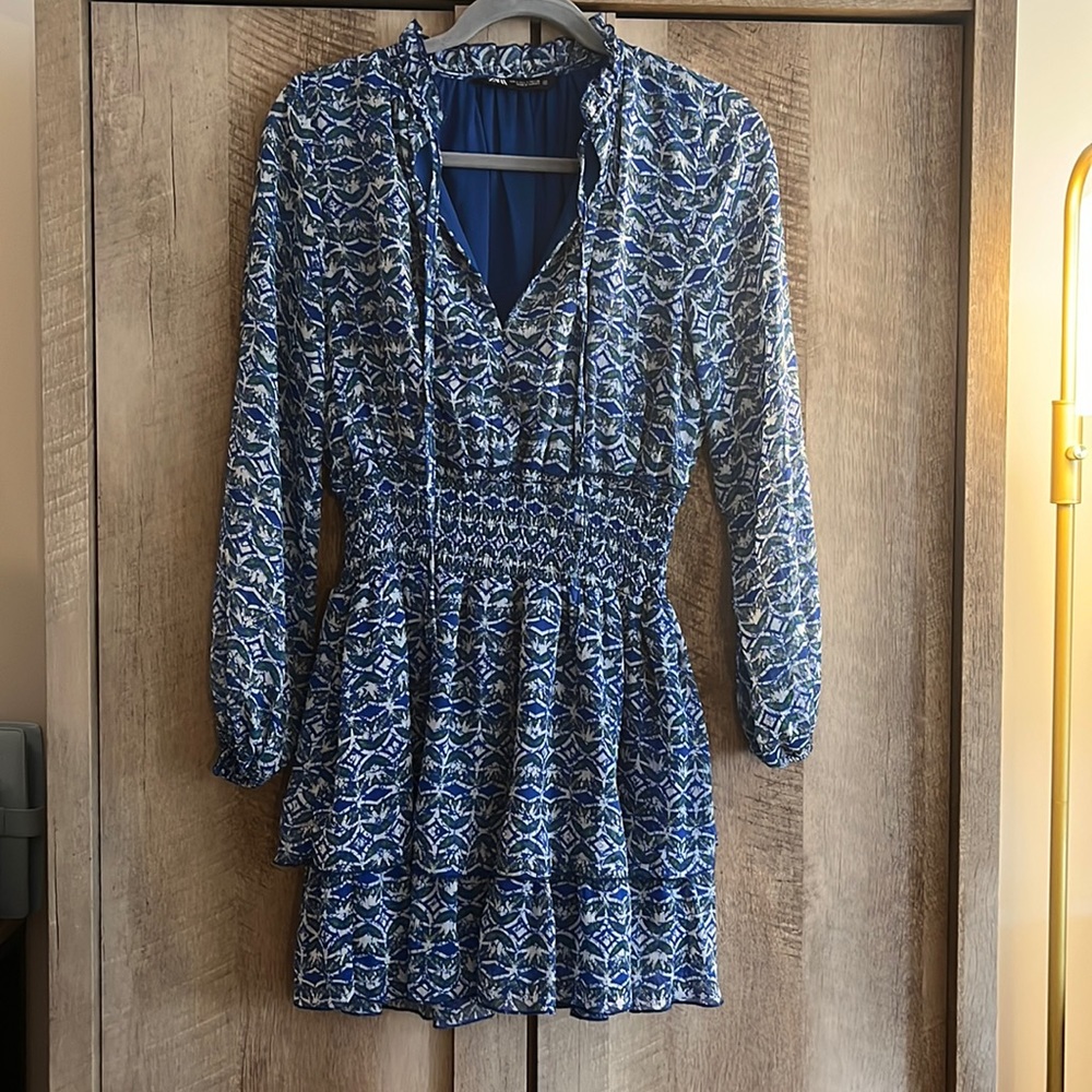 Zara Blue Dress